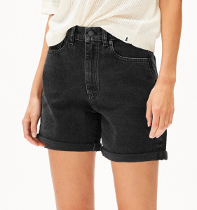 Jeans Shorts "Sheaari" - ebony black