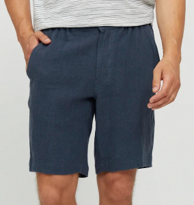 Linen Shorts "Littlefield" - ink blue