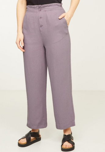 Pants "Liriope" - grey lilac