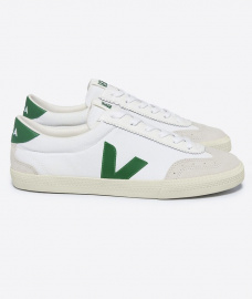 Veja "Volley Canvas" - white emeraude