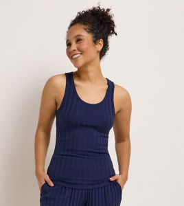 Lanius "Ribbed Top" - night blue