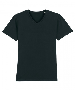 V-Neck T-Shirt "Stanley Presenter" - black
