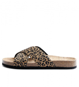Sandal "Lilo Animal" (vegan) - camel