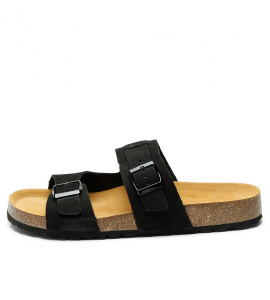 Sandal "Luca Nubuk" - black