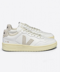 Veja "V-90 O.T. Leather" - extra white natural