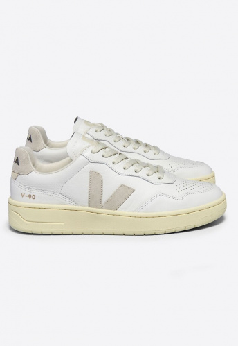 Veja "V-90 O.T. Leather" - extra white natural