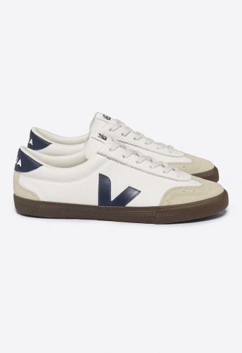 Veja "Volley O.T. Leather" - white nautico bark