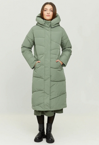 Mazine Wanda Coat (vegan) - sea green
