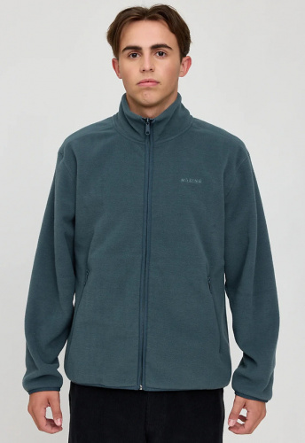 Mazine Fleece-Jacke "Hallock" - steel blue