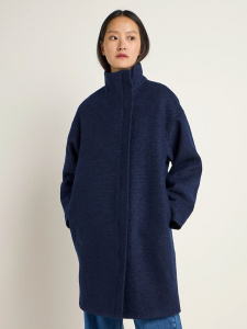 Lanius "Oversized Woolen Coat" - midnight