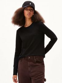 Longsleeve "Taminiaa" - black Longsleeve "Taminiaa" - black