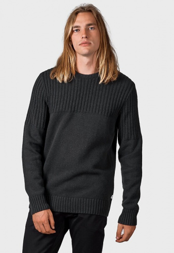 Merino-Strickpullover "Sören" (Wolle) - olive