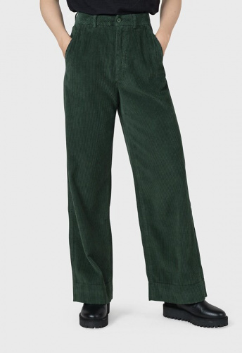 Kordhose "Lydia Jumbo" - moss green
