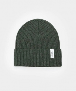 Cashmere Beanie "Marcello" - green foresta