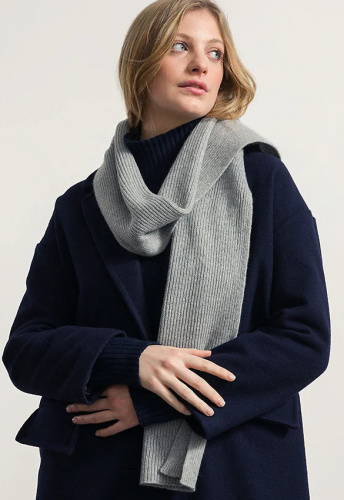 Kaschmir-Schal "Federico" - grey calce