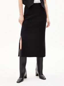 Knitted Skirt "Maalin" - black