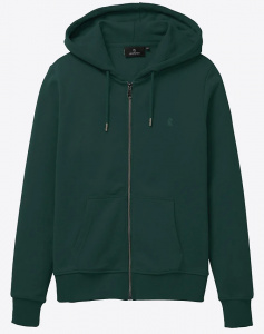 Sweatjacke "Dahlia" - deep green