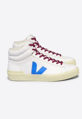 Veja "Minotaur Fured Leather" - white egee
