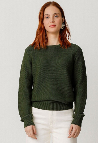 Strickpullover "Iradi" - dunkelgrün