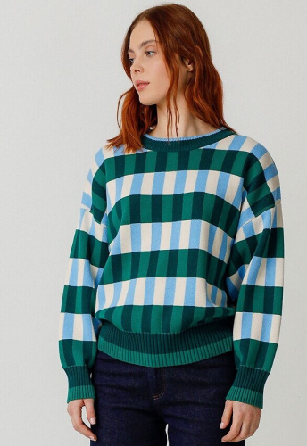 Strickpullover "Larhun" - geo