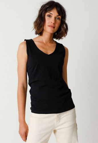 Top "Hamabost" - schwarz