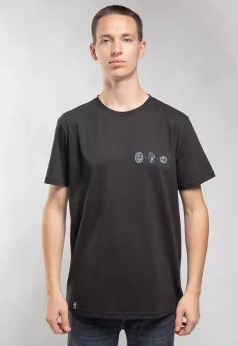 Zerum Mens T-Shirt "Wirrwarr" - black