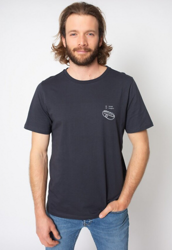 Zerum Herren T-Shirt "Me Solving My Problems" - dunkelgrau