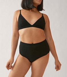 High Waist Slip from Modal "Birtaa" - black High Waist Slip from Modal "Birtaa" - black