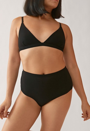 High Waist Slip aus Modal "Birtaa" - schwarz