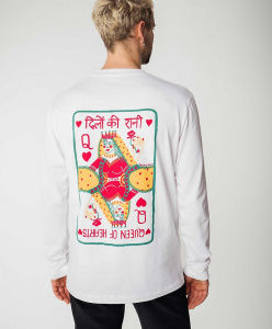 Longsleeve "Artist Edition Anjali" - white