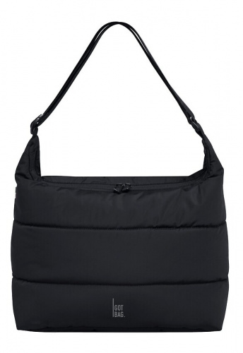 Got Bag "Puffer Square Bag Large Monochrome" - black