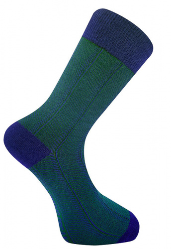 Herringbone Socks - green