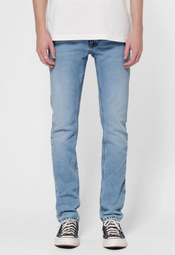 Nudie Jeans "Lean Dean" (vegan) - warm days blue