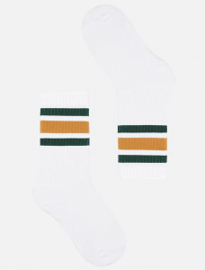 Socks "Stripes" - white