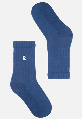 Socken "Bergenia Logo" - blue