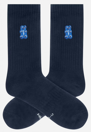 Crew Socks "Gummy Bear" - navy