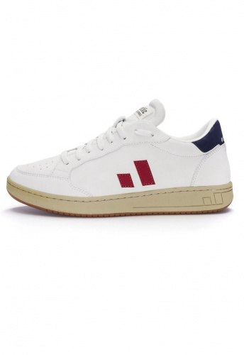 Ethletic Fair Sneaker Jesse Lo Cut - chalk white/rio red