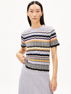 Top "Maaya Stripes" - misty morning