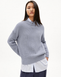Knit Sweater "Haayle" - misty morning