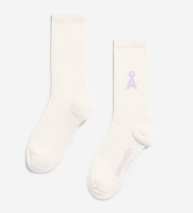 Socken "Saamus Bold" - oatmilk/lavender light