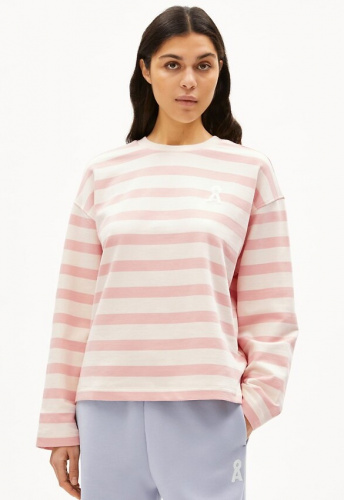 Sweatshirt "Iconic A Frankaa Bold" - undyed/rosalilly