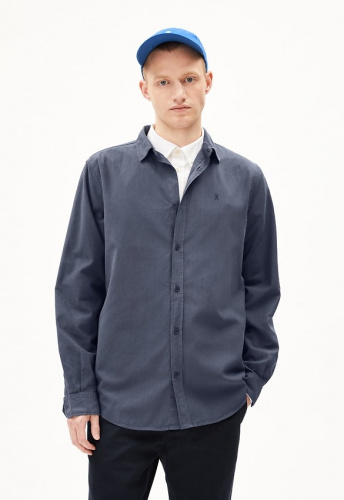 Overshirt "Giaalo" - moonlight gray