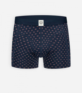 Boxer-Brief "Navy Paisley"