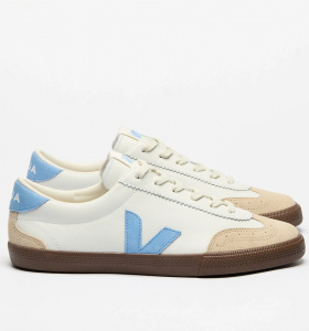 Veja "Volley O.T. Leather" - white aqua bark