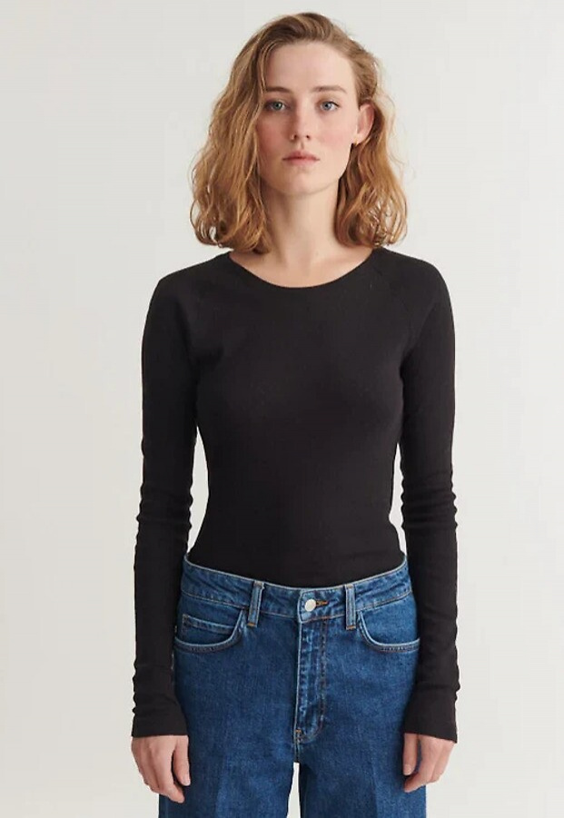 Longsleeve "Arense" - schwarz