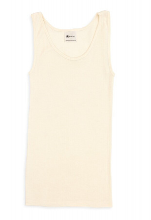 Damen Achselhemd, Wolle/Seide - natur