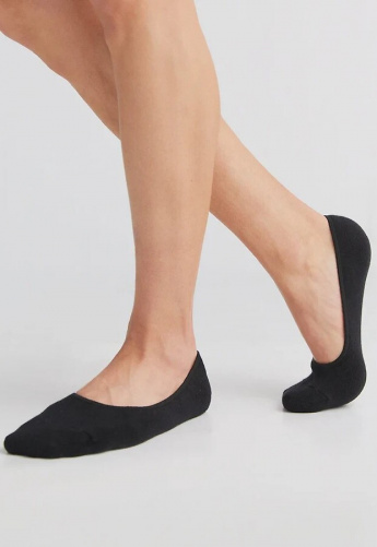 Frottee-Füßling - schwarz