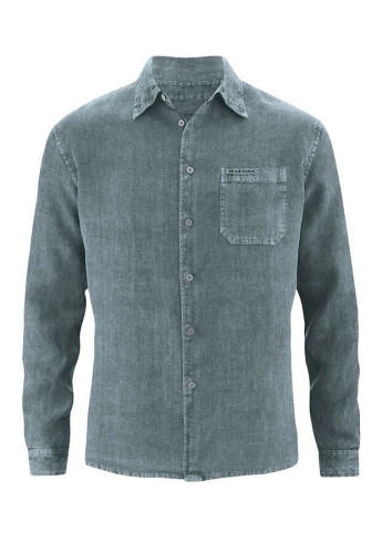 Hemp Shirt "Billy" - titan