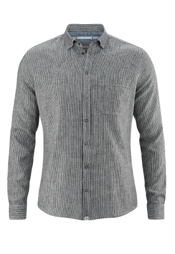 Striped Shirt (hemp) - black/white