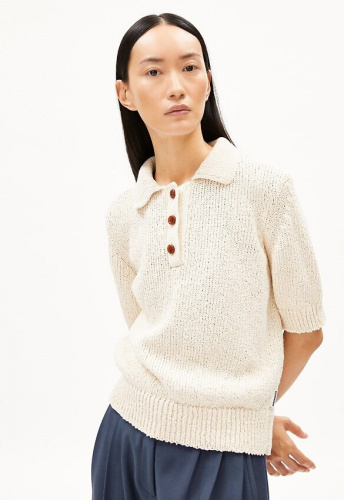 Strickpullover "Aanya" - oatmilk